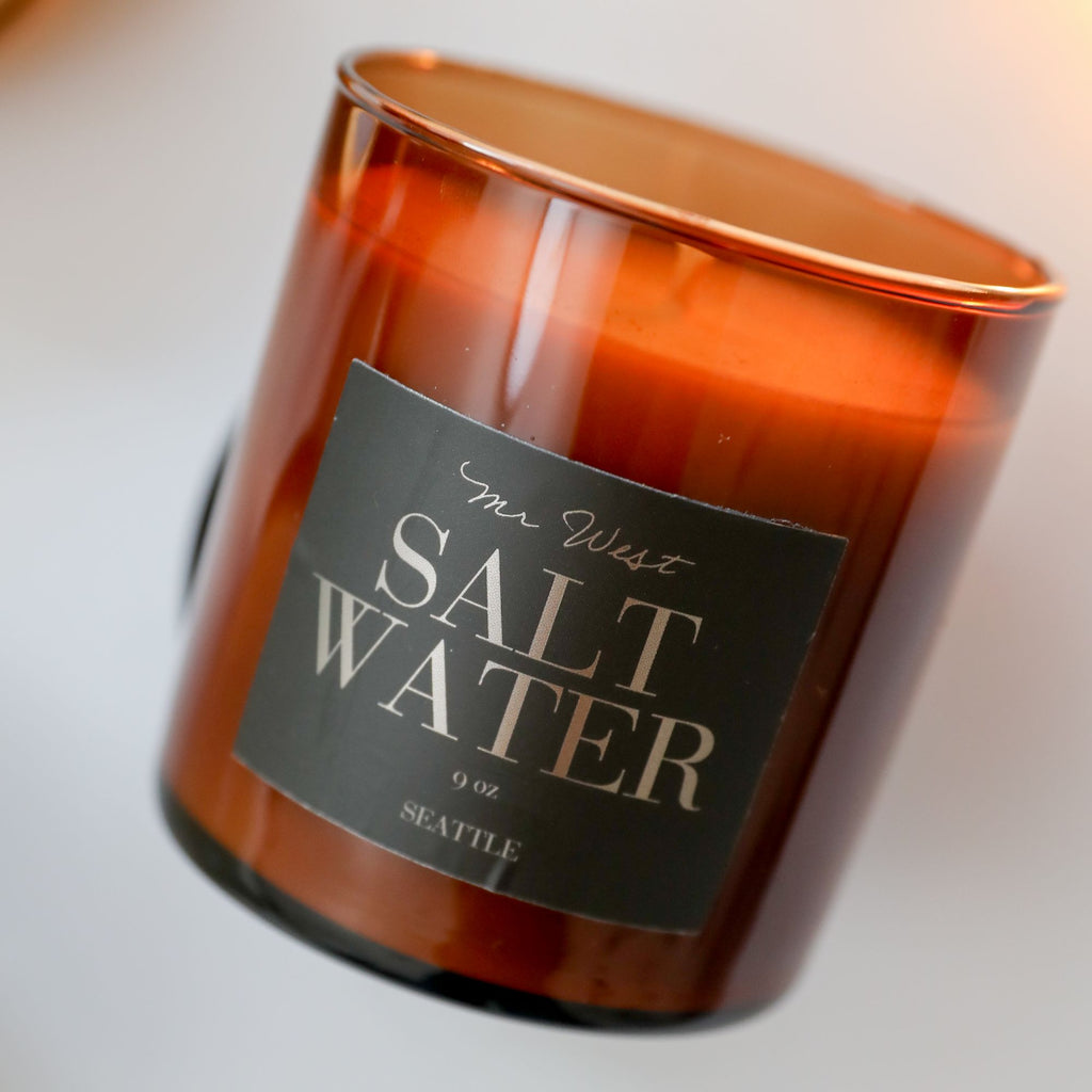 Mr. West Candle :: Saltwater